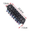 3Pin 8 Way Switches Combination Switch Panel for Car RV Marine Boat - 3