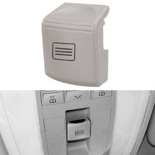 Mercedes-Benz W204/X204 Sunroof Switch Button Dome Light Button (Mercerized Beige) - 1