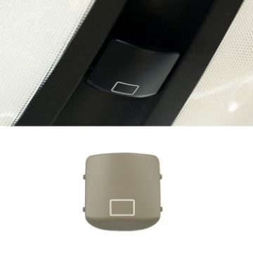 Picture of Car Dome Light Power Window Switch Button 164 820 3026 9051-1 for Mercedes-Benz W164 W251, Left Driving (Round-horned Beige)