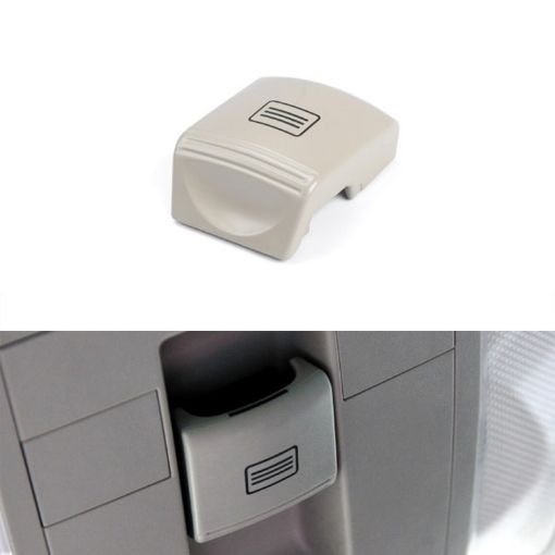 Mercedes-Benz W204/W212 Sunroof Switch Button - Left Driving (Nut Beige) - 1