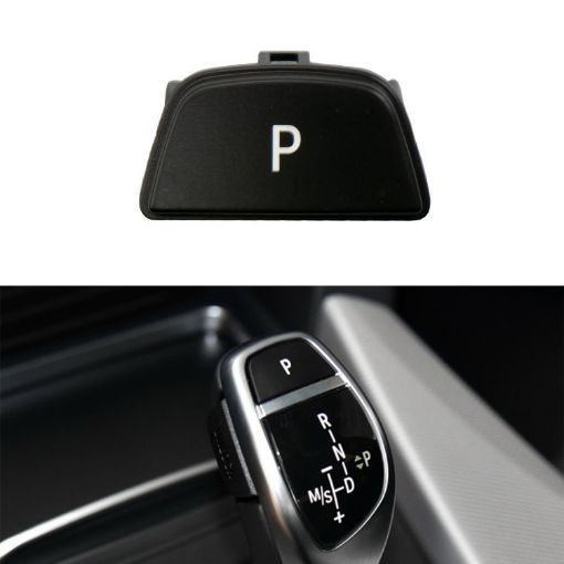 BMW X5 X6 2013- Gear Lever Auto Parking Button Letter P Cap, Left Driving - 1