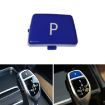 BMW 5 Series 2002-2010 Gear Lever Auto Parking Button Letter P Cap (Blue) - 1