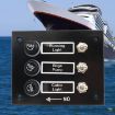 6 Groups Shake Switch AOS3045 Switch Panel Marine Retrofit - 6