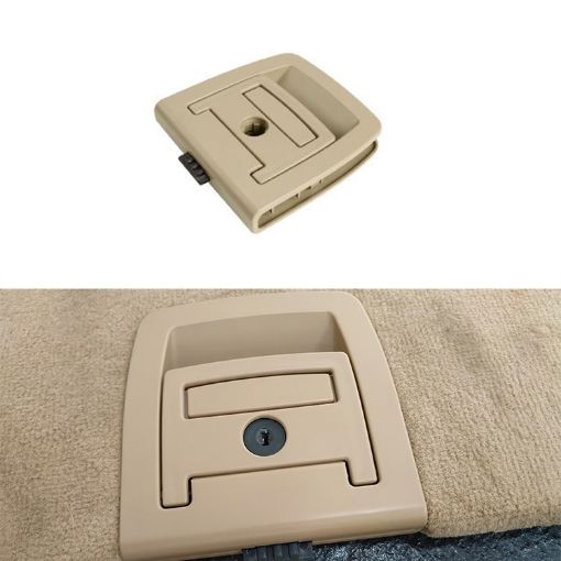 BMW X5/X6 2006-2013 Rear Trunk Mat Handle - Beige - 1