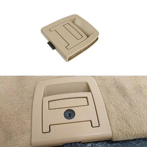 BMW X5/X6 2006-2013 Rear Trunk Mat Handle (Beige) - 1