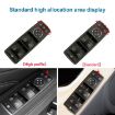Mercedes-Benz W166 Car Window Glass Lift Switch - Left Driving - 4