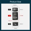 BMW 3 Series Left Driving Car Central Control ESP Button (Red) - 5