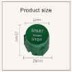 Land Rover Range Rover/Discovery One-key Start Engine Stop Switch Button (Green) - 3