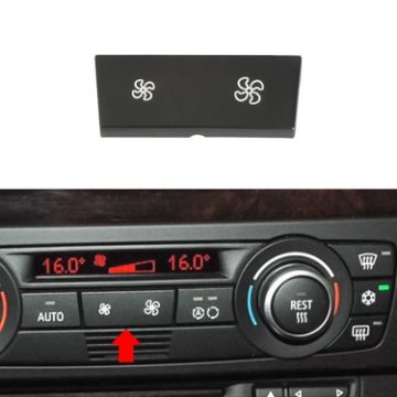 BMW Left Driving Car Air Conditioner Panel Switch Button - 1