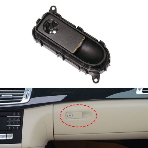 Mercedes-Benz W218/CLS300/320/350/400 Glove Box Handle Switch (Black Currant) - 1