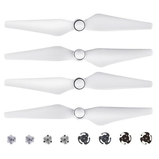 Sunnylife 2 Pairs 9450 Props for DJI Phantom 4 - White - 1