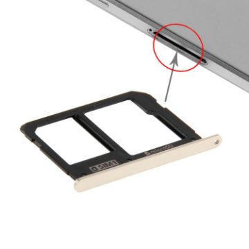 Gold SIM Card Tray & Micro SD Tray for Galaxy A9 (2016)/A9000 - 1