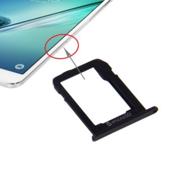 Black Micro SD Card Tray for Galaxy Tab S2 8.0/T715 - 1