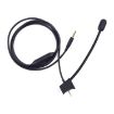 Black Gaming Headphone Cable for BOSE QC45 - ZS0242 - 2