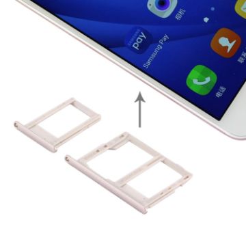Gold SIM Card Tray for Galaxy J5 Prime/G570 & J7 Prime/G610 - 1