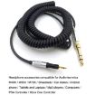 ATH-M50X/M40X/M70X Spring Headset Audio Cable AUX 2.5mm Head - 4