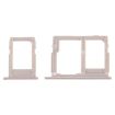 Gold SIM Card Tray + Micro SD Card Tray for Galaxy J3 (2017) Single SIM/J330 & J5 (2017) Single SIM/J530 & J7 (2017) Single SIM/J730 - 2