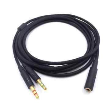 Kingston Skyline Alpha Cloud II 3.5mm Audio Cable - Black - 1