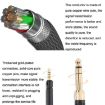 Sennheiser HD598/HD558/HD518/HD595 Earphone Spring Cable - 1.4m-3m - 3