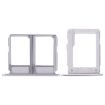 White Galaxy A9100/A9 (2016) 2 SIM Card Tray + Micro SD Card Tray - 3