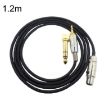 1.2m Headphone Cable for K240/K141/K271/K702/Q701/K712 - Black - 1