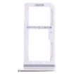 White Galaxy S7 2 SIM Card Tray/Micro SD Card Tray - Genuine Replacement - 2