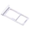 White Galaxy S7 2 SIM Card Tray/Micro SD Card Tray - Genuine Replacement - 4