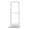 Grey SIM Card Tray for Galaxy S6 Edge Plus/S6 Edge+ - 2 SIM Slots - 3