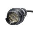 38 Pin OBDII Connector Cable - Black - 2