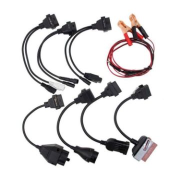 8 PCS Car Diagnostic Cable and Connector OBD2 Cable - 1