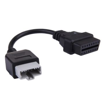 5 Pin to 16 Pin OBDII Diagnostic Cable for Honda - 20.5cm (Black) - 1