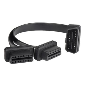 16PIN Car OBD Diagnostic Extended Cable - 2 in 1 - 1