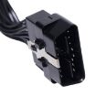 2 in 1 Car OBD Diagnostic Extended Cable - OBD2 Cable - 5