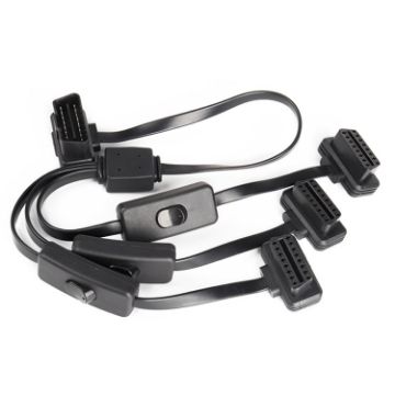 16PIN Car OBD Diagnostic Extended Cable with Switch - 1