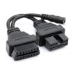 12Pin to 16Pin OBD2 Conversion Cable for Mitsubishi - 1
