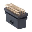 2 PCS J1962f OBD2 16PIN 90 Degree Bend Female Head Connector - 5