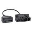 Car OBD II 7 Pin to 16 Pin Adapter Cable for Ford - Compatible with Ford Vehicles - 1