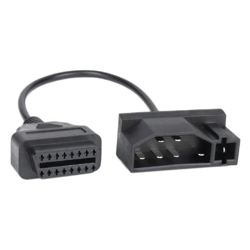 Car OBD II 7 Pin to 16 Pin Adapter Cable for Ford - Compatible with Ford Vehicles - 1