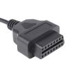 Car OBD II 7 Pin to 16 Pin Adapter Cable for Ford - Compatible with Ford Vehicles - 6