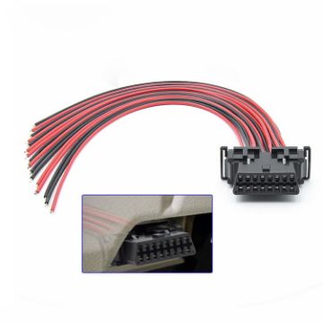 30cm 16Pin Fixed Terminal Extension Cable Female Plug for KIA - 1