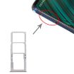 Samsung Galaxy A51/A515 SIM Card Tray + Micro SD Card Tray Silver - 1