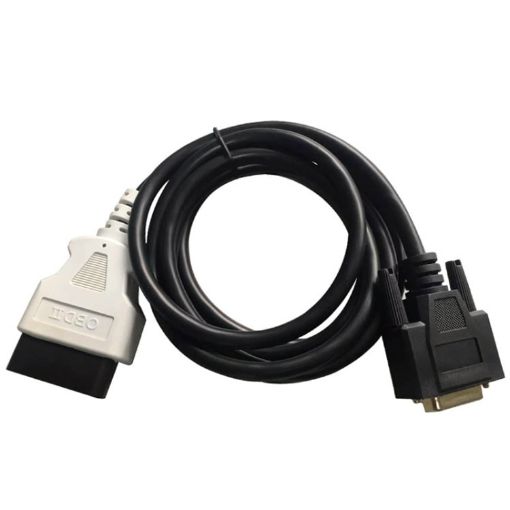 15PIN Car OBD Connector Plug Diagnostic Cable - Black - 1
