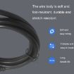 15PIN Car OBD Connector Plug Diagnostic Cable - Black - 6