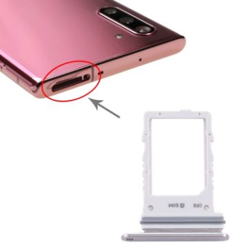 Samsung Galaxy Note10 5G SIM Card Tray - Silver - 1