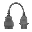 Volvo 8 Pin Female to OBDII Female Truck Adapter Cable - 5