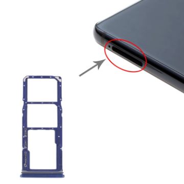 Samsung Galaxy A9 (2018) SM-A920 SIM Card Tray + Micro SD Card Tray Blue - 1