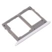 Samsung Galaxy A8 Star/A9 Star SM-G8850 SIM Card Tray + SIM Card Tray/Micro SD Card Tray Silver - 4
