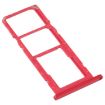 Samsung Galaxy A02s SM-A025 SIM Card Tray + Micro SD Card Tray (Red) - 2