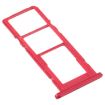 Samsung Galaxy A02s SM-A025 SIM Card Tray + Micro SD Card Tray (Red) - 3