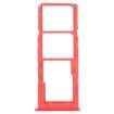 Samsung Galaxy A12 SM-A125 SIM Card Tray + Micro SD Card Tray (Red) - 1